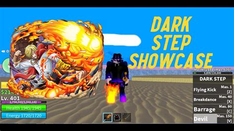 DARK STEP Showcase [Blox Fruits] - YouTube