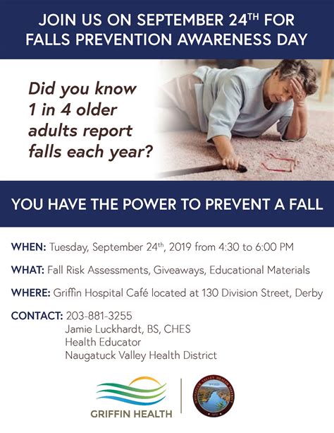 Fall Prevention Day Event - Naugatuck Valley Health District