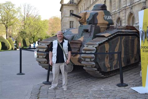 In front of the Paris Military Museum | Foot Steps into the Wind