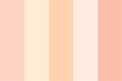 creamy peach Color Palette