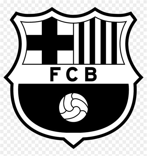 Fc Barcelona Logo Black And Ahite - Fc Barcelona Logo Vector, HD Png Download - 2400x2430 ...