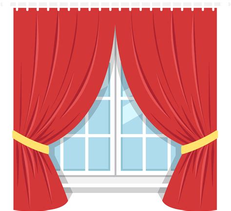 Curtains clipart, Curtains Transparent FREE for download on WebStockReview