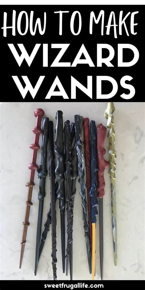 DIY Harry Potter Wand - Sweet Frugal Life