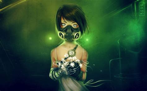 Anime Gas Mask Wallpapers - Top Free Anime Gas Mask Backgrounds ...