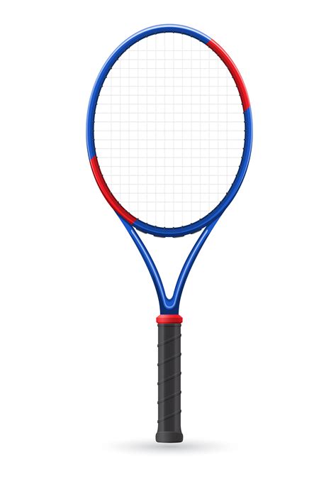 tennis racket vector illustration 493889 Vector Art at Vecteezy