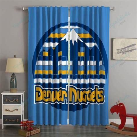 3D Printed Denver Nuggets Style Custom Living Room Curtains - PoshmarkStore