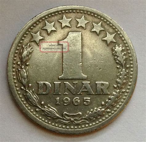 L1 Yugoslavia Dinar, 1965 For 1 Coin Only