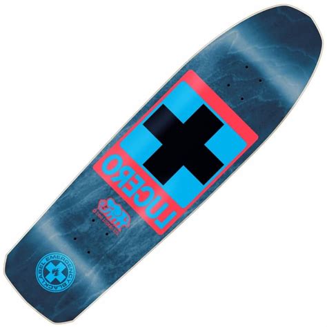 Black Label Skateboards John Lucero OG Cross (Blue Stain) Skateboard ...