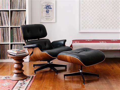 Eames Replica premium Leather Lounge Chair&Ottoman | Agape Furniture