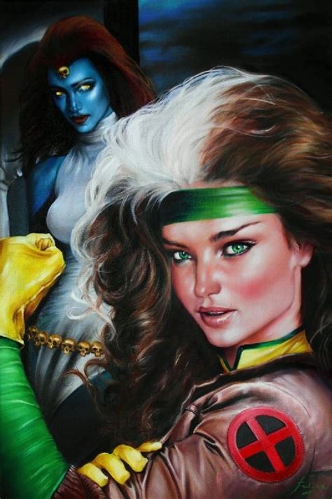 Rogue & Mystique by Fred.Ian | Marvel rogue, Marvel heroines, Mystique ...