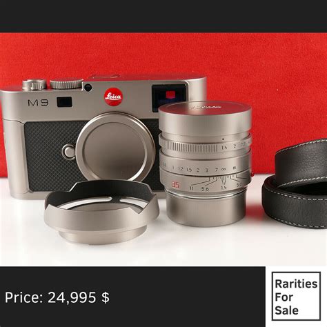 Leica M9 Titanium on eBay - Rarities For Sale