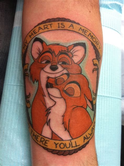 Kyle_Lavorgna_Lark_Tattoo_Albany_NY_Color_Disney_Fox_And_The_Hound