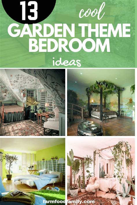 How to Decorate a Garden Theme Bedroom: 13 Garden Bedroom Ideas