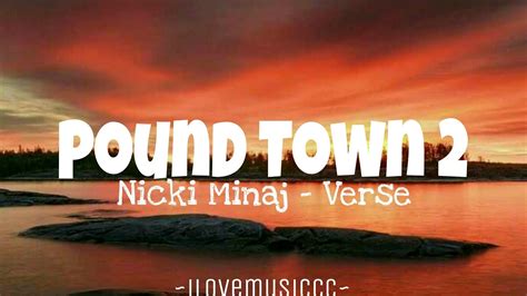 Nicki Minaj - Pound Town 2 [Verse - Lyrics] - YouTube