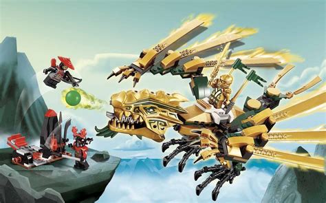 Lego Ninjago Golden Dragon Pieces