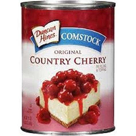 DUNCAN HINES COMSTOCK PIE FILLING COUNTRY CHERRY ORIGINAL 21 OZ * More ...