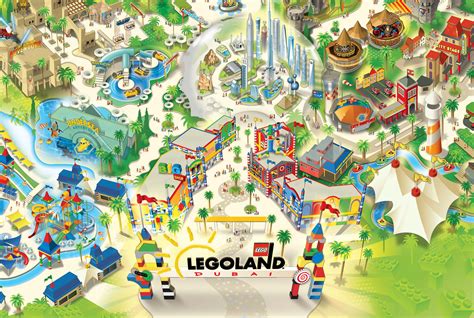 Visual Maps . - Legoland Dubai