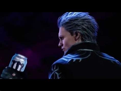 Vergil protec his yamato and monster energy drink - YouTube