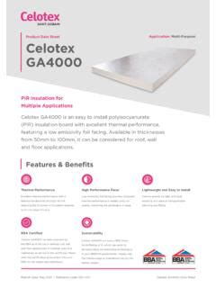 Application: Multi-Purpose Celotex GA4000 - Insulation UK / application-multi-purpose-celotex ...