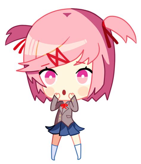 Natsuki chibi | Literature club, Literature, Chibi