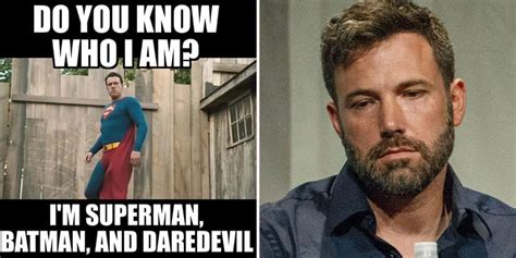 Hilarious Ben Affleck Superhero Memes | CBR