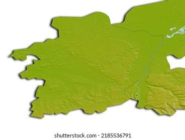 Limburg Belgium Map Shaded Relief Map Stock Illustration 2185536791 | Shutterstock