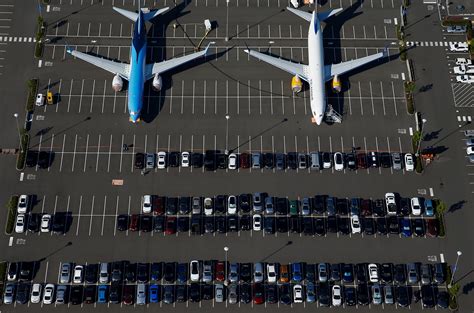 Photos show how Boeing's grounded 737 Max planes are piling up at the ...