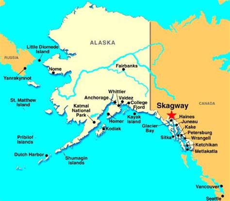 Where Is Skagway On A Map | skagway alaska skagway population of 800 a ...