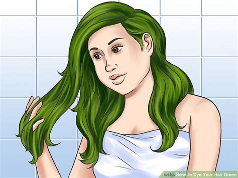 How to Dye Your Hair Green: 13 Steps (with Pictures) - wikiHow