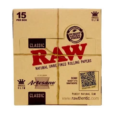 Raw Natural Rolling Papers | 101distributorsga