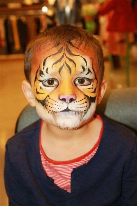 Great tiger nose and blending | Face painting easy, Face painting designs, Tiger face paints