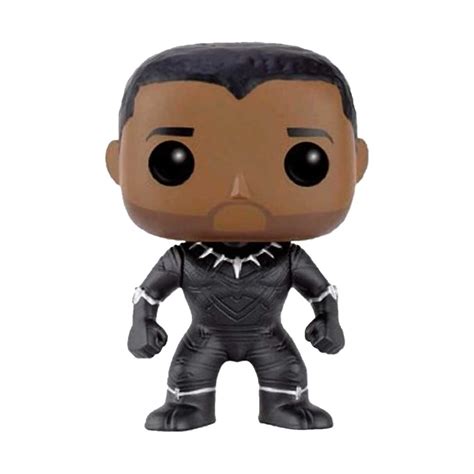 Marvel Funko POP! Vinyl #138 Civil War Black Panther Unmasked - GeekVault