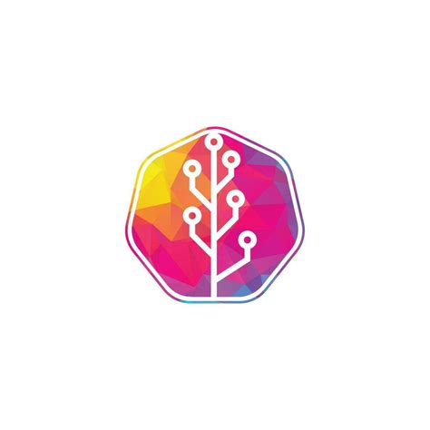 Tech Tree Logo Template Design. 13905713 Vector Art at Vecteezy