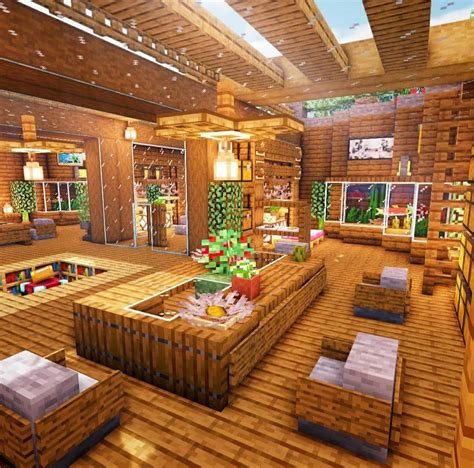 #LivingRoom #Minecraft #Designs | Minecraft room, Easy minecraft houses ...