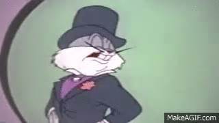 Bugs Bunny- Brick in Glove Slap Joke on Make a GIF