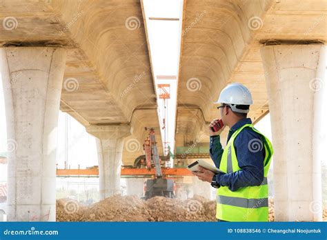 Expressway construction stock photo. Image of controller - 108838546