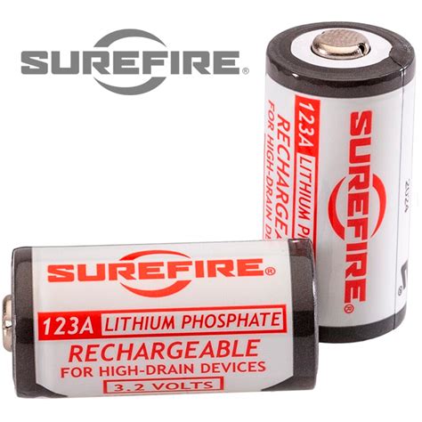 Surefire 123A Rechargeable Batteries | Surefire Distributor