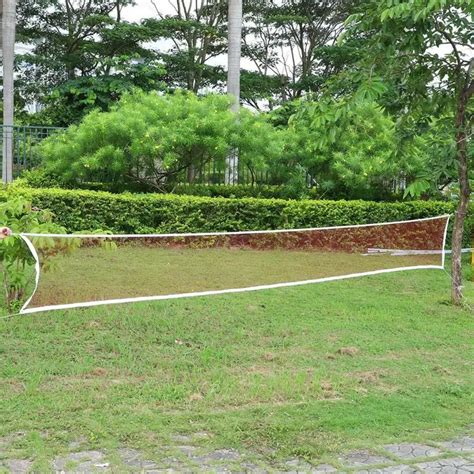 610 * 76 cm Badminton Net Outdoor Professional Training Square Sports Standard Polypropylene ...