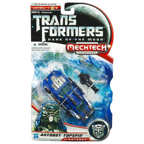 Transformers 3: Dark Of The Moon Movie Deluxe Class Figure Autobot Topspin | ubicaciondepersonas ...