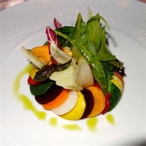 Warm vegetable salad… The best veggie presentation I have ever seen! At ...