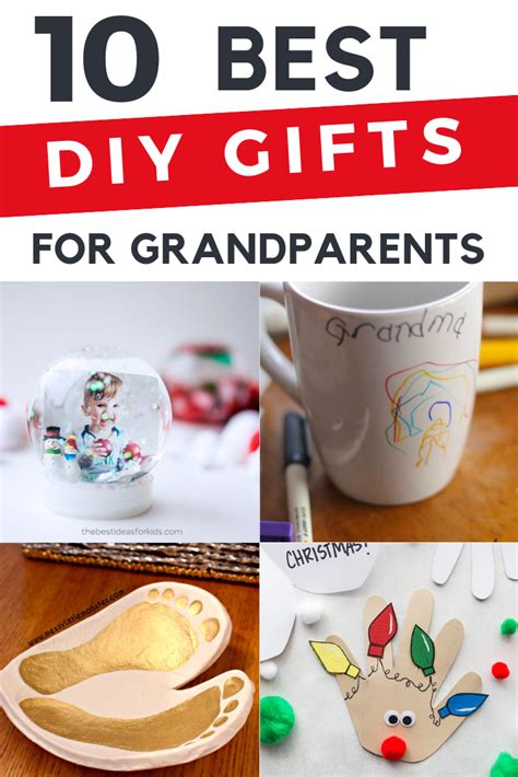 10 Heartfelt DIY Gifts for Grandparents - Living For the Sunshine