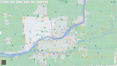 Davenport iowa Map - United States