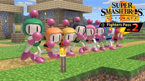 Super Smash Bros Ultimate Bomberman Mii Costume All Color! - YouTube