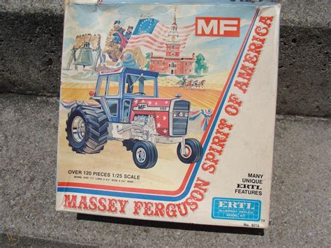 Ertl AMT Massey Ferguson 1155 Sprit of America farm tractor model kit ...