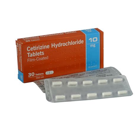 Cetirizine 10mg | Hayfever & Allergy Relief | 60 Tablets | Home Health UK