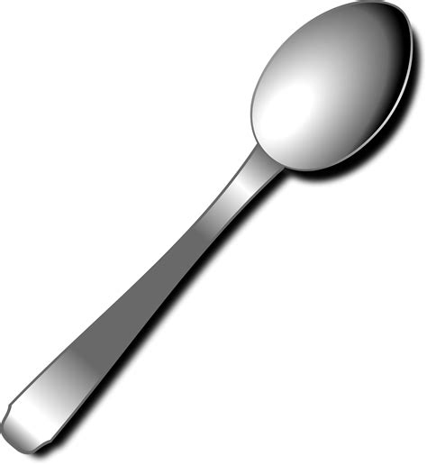 Small spoon clipart - Clipground