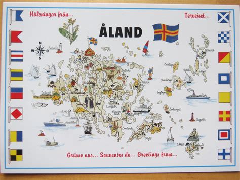 Åland Islands Map : The Aland Islands Finnlines - The åland islands, an ...