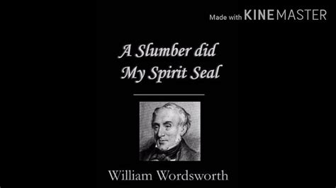 A Slumber Did My Spirit Seal - YouTube