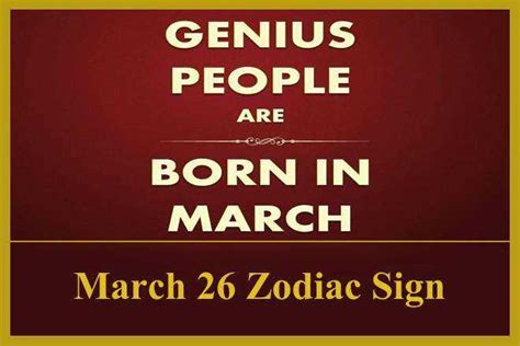 March 26 Zodiac Sign, March 26th Zodiac, Personality, Love, Compatibility, - The Public