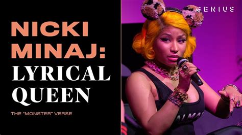 How Nicki Minaj Wrote Her “Monster” Verse | Nicki Minaj: Lyrical Queen - YouTube